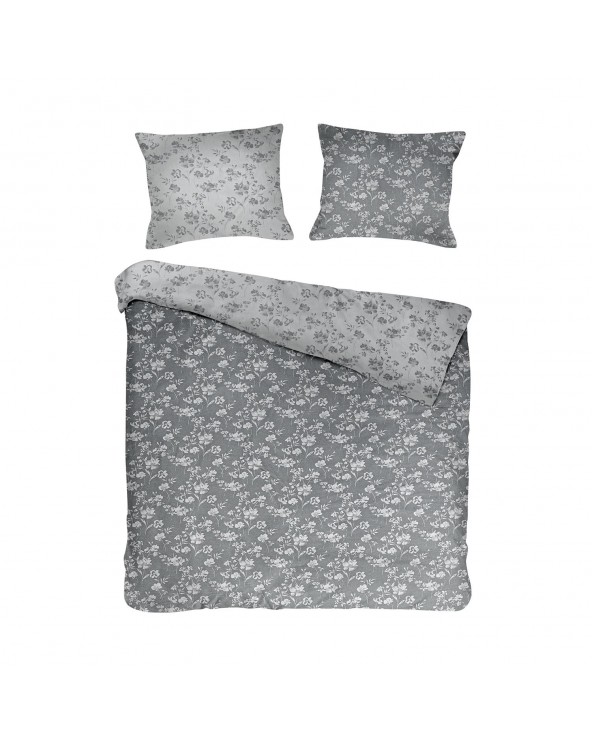 Pościel bawełna 200x220 + 2x70x80 Spring Grey Jaquard Darymex