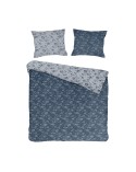 Pościel bawełna 200x220 + 2x70x80 Spring Blue Jaquard Darymex