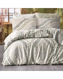 Pościel bawełna 200x220 + 2x70x80 Evidence Beige Exclusive Darymex