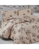Pościel bawełna 200x220 + 2x70x80 Idil Beige Exclusive Darymex