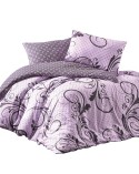Pościel bawełna 200x220 + 2x70x80 Otis Lila Exclusive Darymex