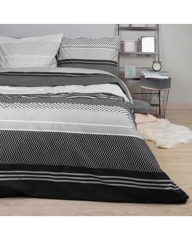 Pościel bawełna 200x220 + 2x70x80 Zigo Grey Exclusive Darymex