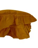 Poszewka bawełniana 40x40 x2 szt STONEWASHED mustard Darymex