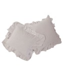 Poszewka bawełniana 40x40 x2 szt STONEWASHED natural cream Darymex