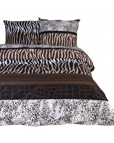 Pościel bawełna 200x220 + 2x70x80 Cheta Coffee Exclusive Darymex