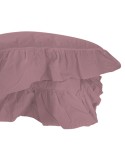 Poszewka bawełniana 40x40 x2 szt STONEWASHED pale mauve Darymex