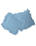 Poszewka bawełniana 40x40 x2 szt STONEWASHED blue Darymex