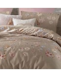Pościel satyna bawełniana 160x200 + 2x70x80 Rosabella Pink Exclusive Darymex