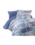 Pościel bawełniana 200x220 + 2x70x80 SUMMER PARTY COTTONLOVE EXCLUSIVE  Darymex
