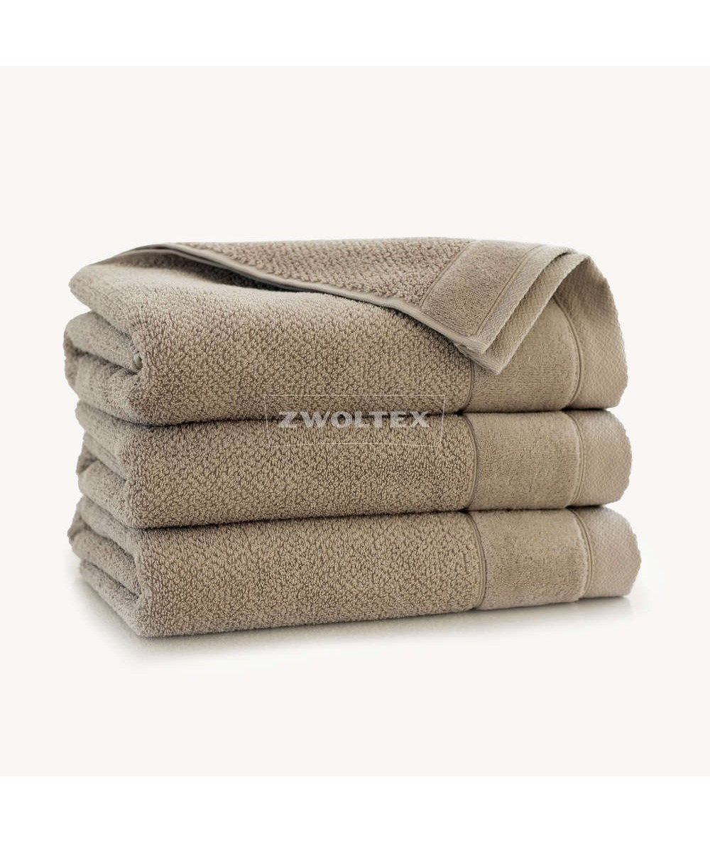 Ręcznik Zwoltex Smooth bawełna 30x50 sand