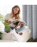 Firana 140x250 Aria srebrna Eurofirany