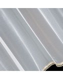 Firana 300x150 Cassie biała/złota Eurofirany