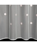 Firana 140x250 Elsa biała/rożowa Eurofirany
