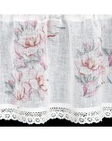Zazdrostka 150x30 Suzy biała/różowa Eurofirany 