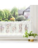 Zazdrostka 150x30 Suzy biała/różowa Eurofirany 