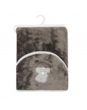 Kocyk do fotelika samochodowego 95x95 Koala antracyt BabyMatex
