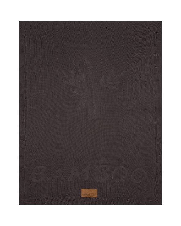 Kocyk bambusowy 80x100 Thai brązowy BabyMatex