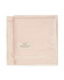 Kocyk lniany 75x100 Linen różowy BabyMatex
