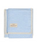 Kocyk lniany 75x100 Linen niebieski BabyMatex