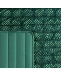 Narzuta velvet 170x210 Luna ciemnozielona Eurofirany
