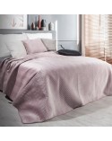 Narzuta velvet 230x260 Sofia pudrowa Eurofirany