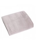 Narzuta velvet 230x260 Sofia pudrowa Eurofirany