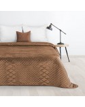 Narzuta velvet 200x220 Luiz 3 ceglasta Eurofirany