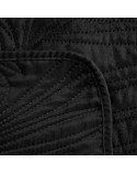 Narzuta velvet 200x220 Luiz 4 czarna Eurofirany