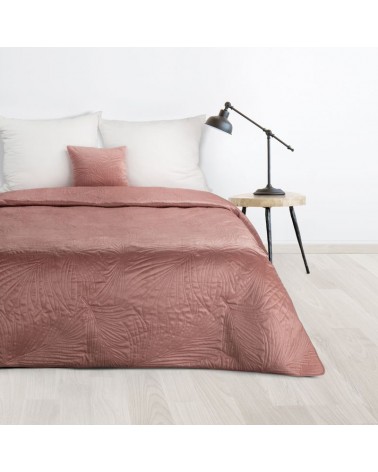 Narzuta velvet 200x220 Luiz 4 różowa Eurofirany