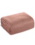 Narzuta velvet 200x220 Luiz 4 różowa Eurofirany