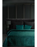 Narzuta velvet 260x280 Salwia 7 ciemnoturkusowa Eurofirany