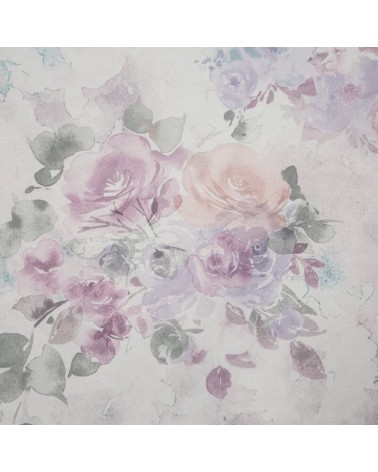 Pościel polycotton 140x200 + 1x70x80 Lea 03 biała/różowa Eurofirany