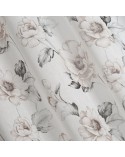 Firana z etaminy 140x250 Basala naturalna z przelotkami