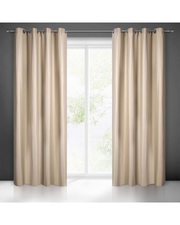 Zasłona 140x250 Aggie cappuccino z przelotkami
