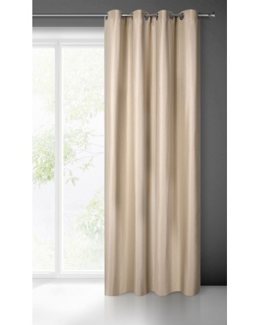 Zasłona 140x250 Aggie cappuccino z przelotkami