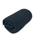 Prześcieradło bawełna jersey 200x220x20 z gumką BASIC ciemnogranatowe Darymex