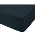 Prześcieradło bawełna jersey 200x220x20 z gumką BASIC ciemnogranatowe Darymex
