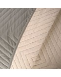 Narzuta mikrofibra 170x210 Lamia grey/cream Darymex