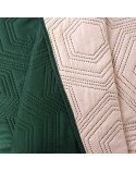 Narzuta mikrofibra 200x220 Tara green/light pink Darymex