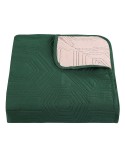 Narzuta mikrofibra 220x240 Tara green/light pink Darymex