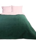 Narzuta mikrofibra 220x240 Tara green/light pink Darymex