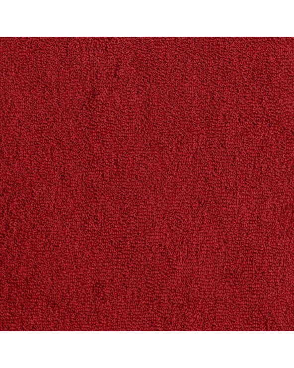 Prześcieradło bawełna frotte 120x200x20 z gumką czerwone Eurofirany