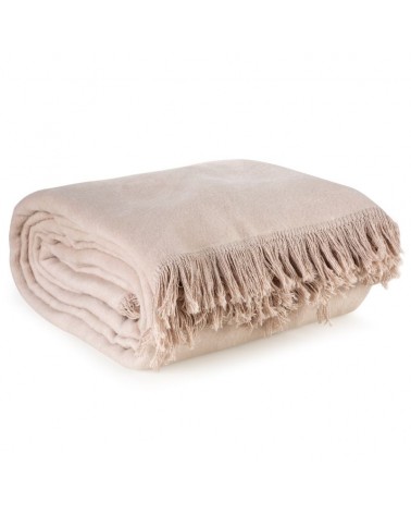 Koc bawełniany 150x200 beżowy Eurofirany