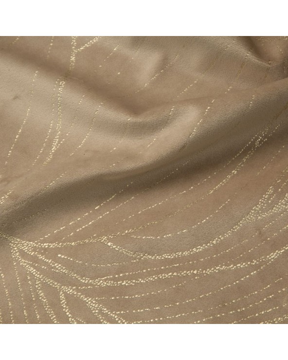 Bieżnik velvet 35x140 Blink 12 beżowy Eurofirany