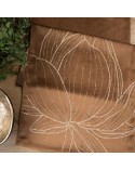 Bieżnik velvet 35x220 Blink 12 brązowy Eurofirany