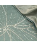 Bieżnik velvet 35x220 Blink 12 ciemnomiętowy Eurofirany