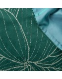 Bieżnik velvet 35x220 Blink 12 ciemnozielony Eurofirany