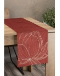 Bieżnik velvet 35x180 Blink 12 ceglasty Eurofirany
