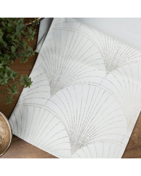 Bieżnik velvet 35x180 Blink 14 biały Eurofirany Bieżnik velvet 35x180 Blink 14 biały Eurofirany