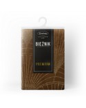Bieżnik velvet 35x220 Blink 14 brązowy Eurofirany